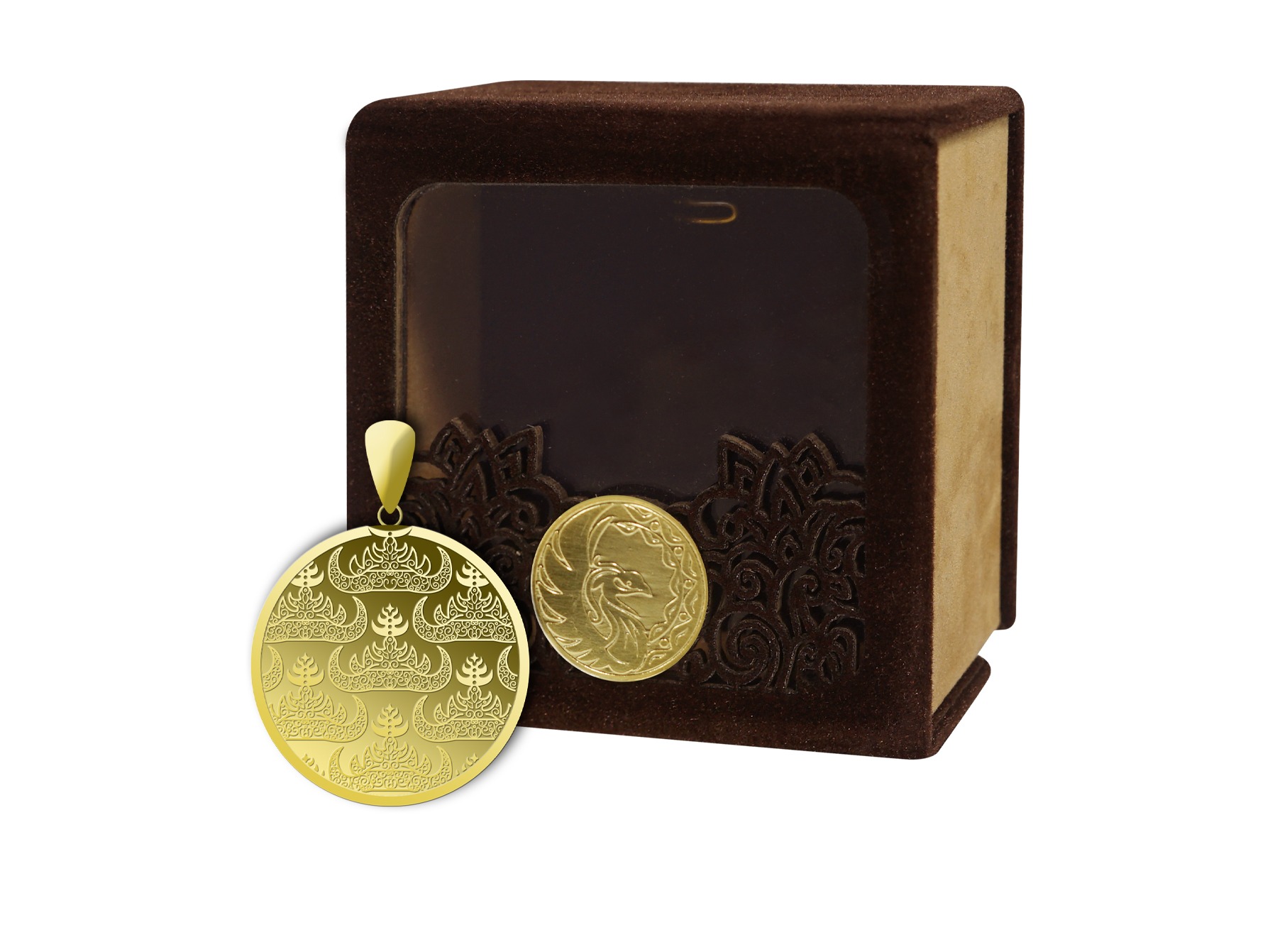 Liontin Batik Mahkota Siger - 8 gr